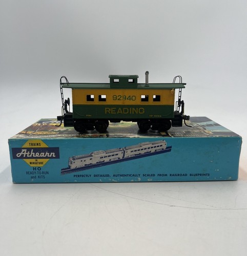 Ho Scale Train Varney 92940 gelb und grün Lesebegleitwagen