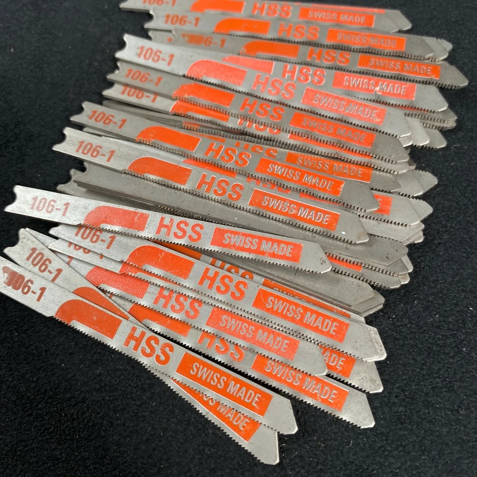 50 Black & Decker 'U' Shank Jigsaw Blades for Sheet Metal 0.2mm-1mm (106-1) - Image 2 of 4
