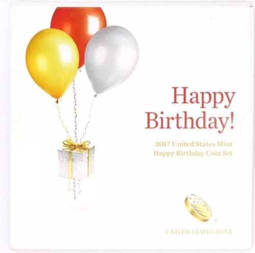 2017 S HAPPY BIRTHDAY 5 COIN PROOF SET US MINT (lowest Price On eBay)