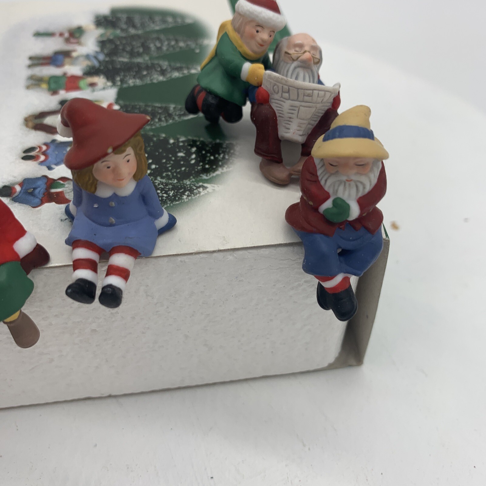 Department 56 Have A Seat Elves (6) Heritage North Pole Series Boxed 56437 - Picture 3 of 7