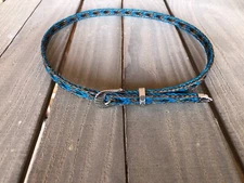 Horsehair 3/8" Hat Band with Buckle Set