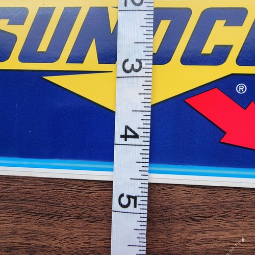 Sunoco Oil Car Decals 2013 Turbo Movie Pack Of Six 6.75 x 4.5 - Picture 9 of 9