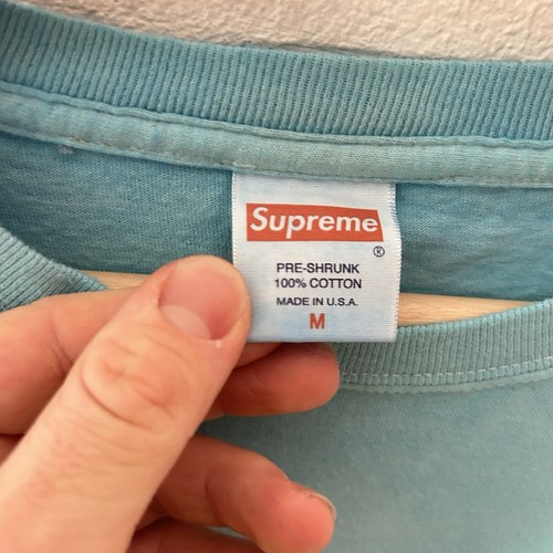 FW14 Supreme “FTW” Long Sleeve T-shirt “Blue” Men’s Medium - Picture 5 of 10