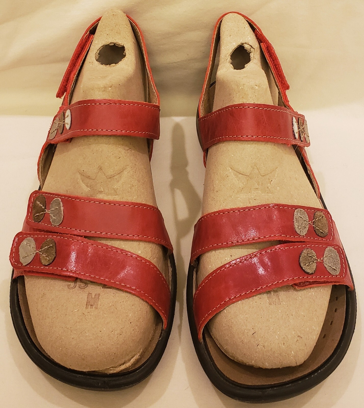 APL ROMIKA Sandali comodi con zeppa taglia EU 40 US 9 9 5 Marone Roma (Rosso)