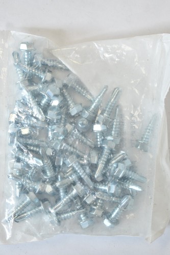 Lawson Products Hex Washer Head Self-Drilling Screws 100 Pack #12 x 3/4" 2536 - Bild 2 von 5