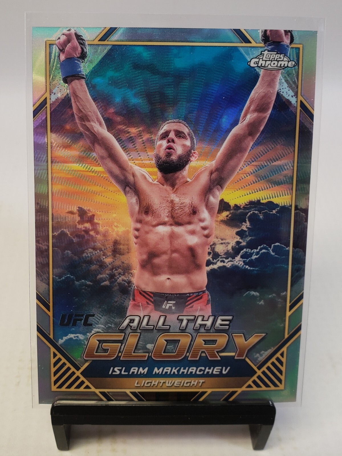 2024 Topps Chrome UFC Islam Makhachev All the Glory SSP Case Hit ATG-14