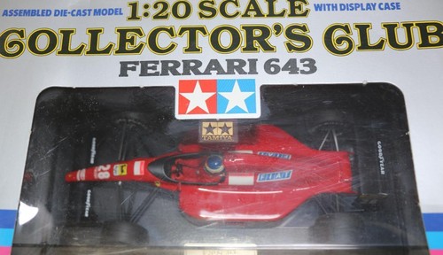 Tamiya 1/20 Club de Coleccionistas Ferrari 643 Jean Alesi Modelo Construido - Imagen 2 de 16