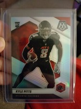 2021 Panini Mosaic Silver Prizm Rookie Variation RC #311-V Kyle Pitts Falcons