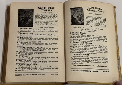 Vintage 1926 - Bomba the Jungle Boy by Roy Rockwood, 1st Cupples & Leon edition - Picture 15 of 18