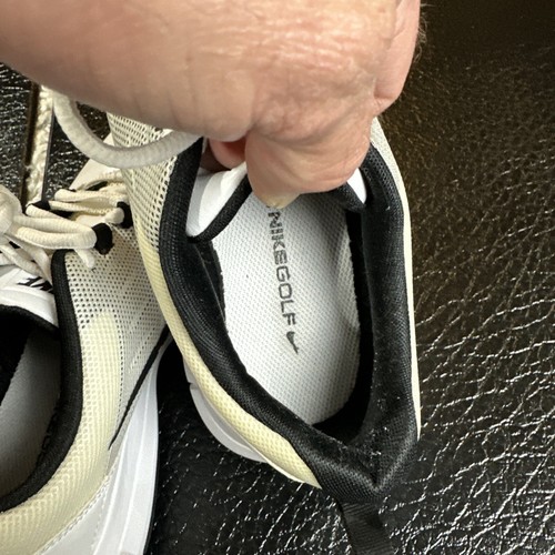 Nike Men's Golf Shoes Size 8 Explorer CTRL Model Leather Spikeless 704694-100 - Picture 12 of 13