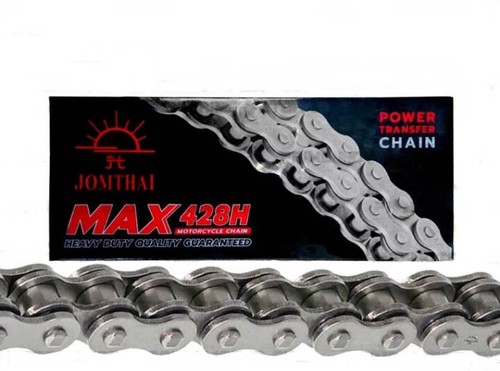 JT Heavy Duty Motorcycle Chain (Genuine Parts) JOMTHAI 106L/428 Pitch for Honda  - Picture 2 of 12