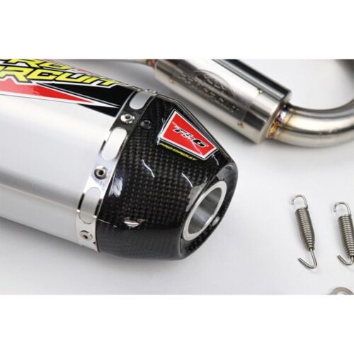 FULL SYSTEM EXHAUST MUFFLER RACING CARBON PIPE FIT FOR KAWASAKI KLX140 , KLX140L - Picture 4 of 12