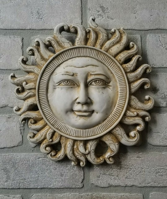 Sun Face Celestial Wall Decor Plaque For Sale Online Ebay
