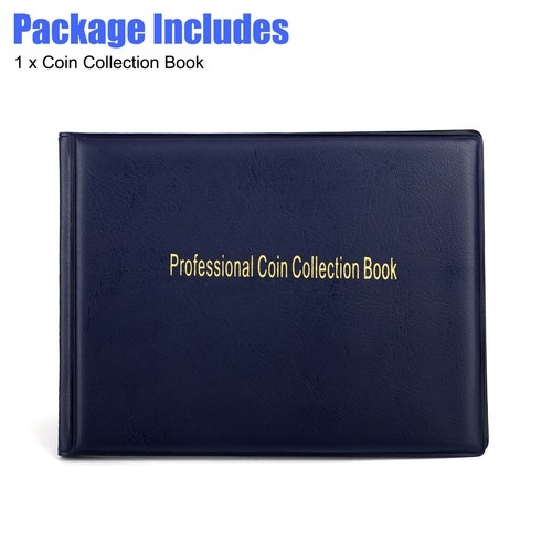 240 Pockets Coin Collection Book Holder Storage Money Collecting Penny Album - Picture 13 of 15