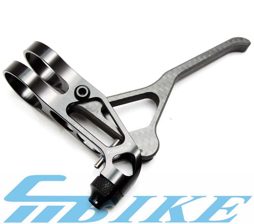Palanca de freno de tela de carbono ACE/Aceoffix 52 g para manillar de bicicleta Brompton 22,2 mm - Imagen 4 de 8