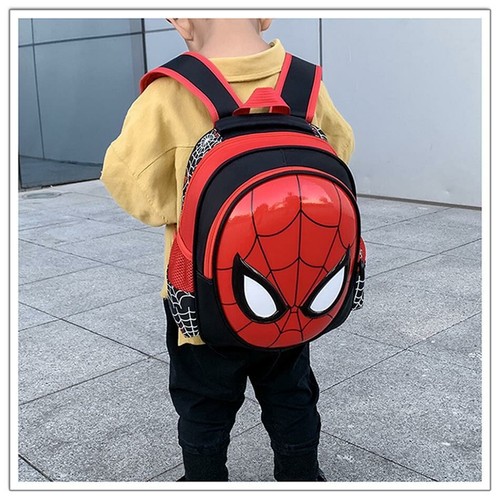 Cartable Spiderman 1 Mochila Avengers Super Héroe Color A Elegir Maternal - Imagen 10 de 11