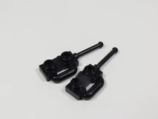 LEGO Lot of 2 Black Walkie Talkie Radio Accessory Minifig K0