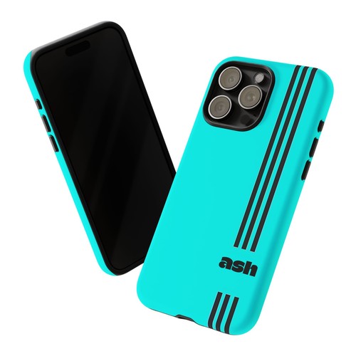 Monogram Tough Phone Cases Customizable, Teal Durable Cover, Gift Idea - 第 55/271 張圖片