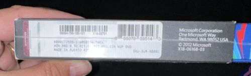 Microsoft Windows 8 Professional Full/Upgrade 32Bit & 64Bit DVD MS WIN PRO =NEW= - Picture 3 of 3