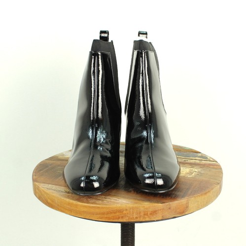 Schwarz Von Stiefel Stiefeletten Very Neu V V13 Block Schuhe Olivia Heel PqYxwTd