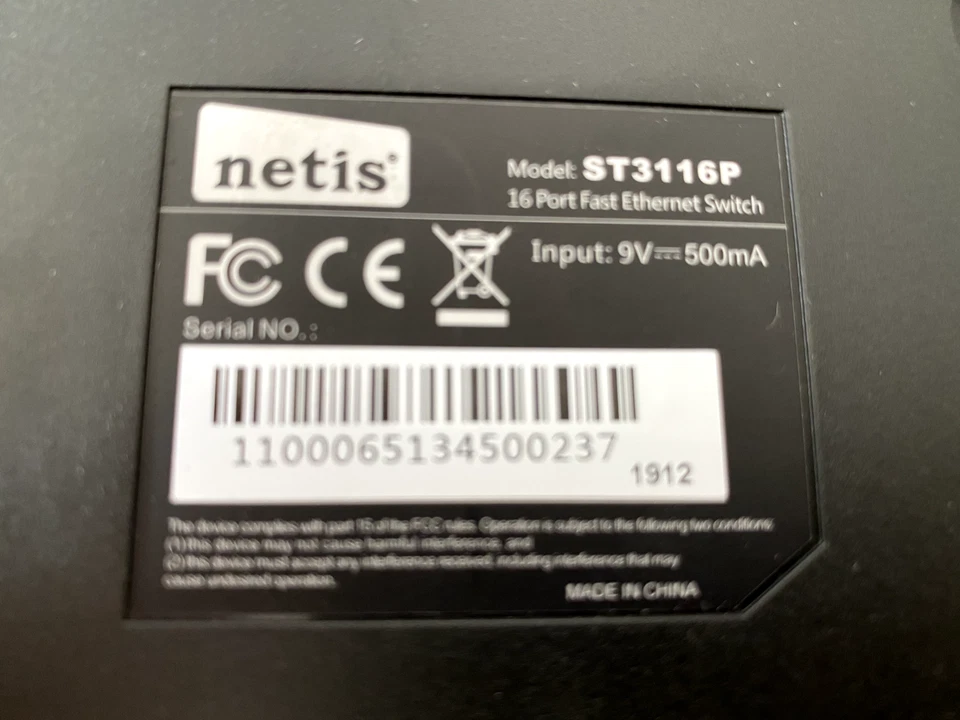 Netis ST3116P Desktop Switch - Image 3 of 3