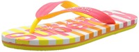 3/4 Uk, Multicolore (hazard Pink/ Bright Lemon/optic), Superdry Eva, Women’s Fli 3/4 Uk, Multicolore (hazard Pink/ Bright Lemon/optic), Superdry Eva, Women’s Fli