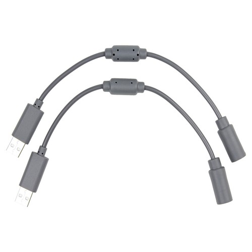 TecLine Wired Game Breakaway USB Controller Cable Dongle for Xbox 360 Console - Picture 1 of 2
