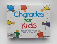 Charades For Kids Family Fun Game 2018 Pressman Brand New/Sealed