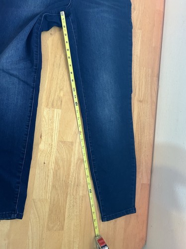 Maurices Everflex High-Rise Women's Jeans Size 16 Reg Dark Wash Bootcut - Picture 3 of 8