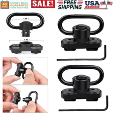 MLOK Quick Release Sling Mount Swivel Adaptor Hunt Rifle Gun Airsoft Shoot Rail