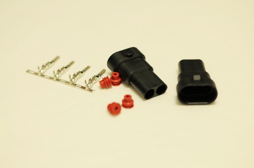 HB4 9005 9006 Hb3 Male LED HID connectors Plug Sockets adaptor Cover Caps W/Pins - Picture 11 of 13