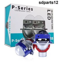 2 Projecteurs Bi-LED Laser 12V 8000lm 65W  3 pouces Phare Feux Croisement Route