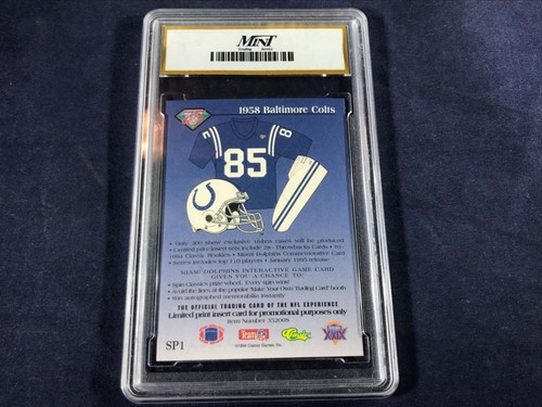 K3-48 FOOTBALL CARD - MARSHALL FAULK COLTS ROOKIE - 1994 CLASSIC - GRADE 10 - Bild 4 von 5