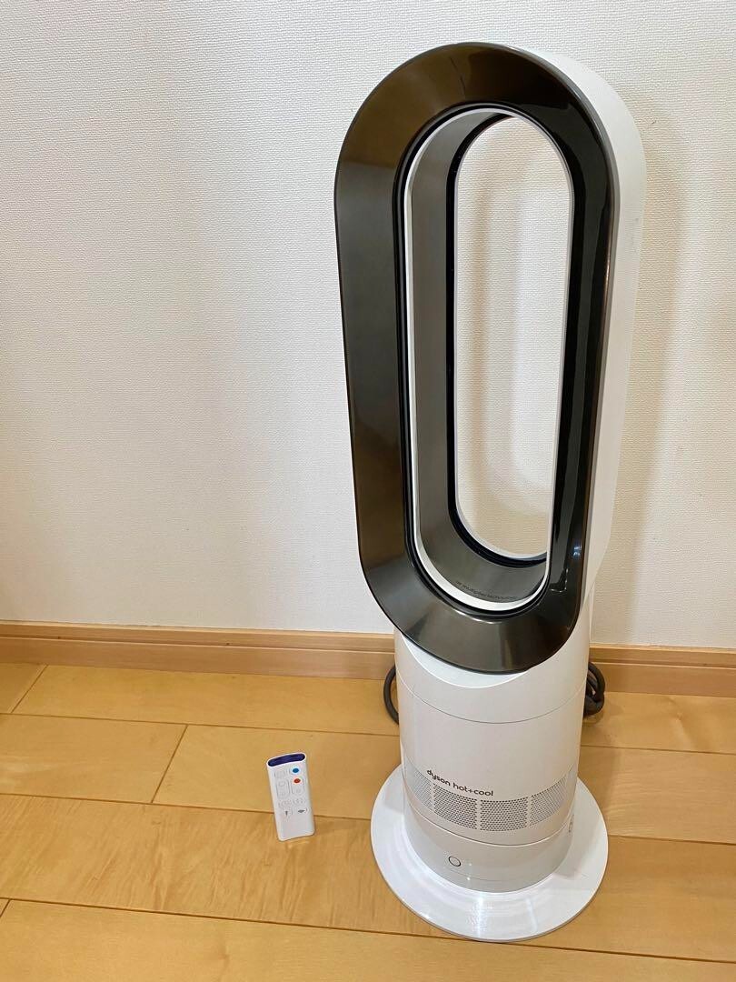 Dyson Hot Cool AM09 Ceramic Fan Heater Iron White Remote Control Japan  Electric