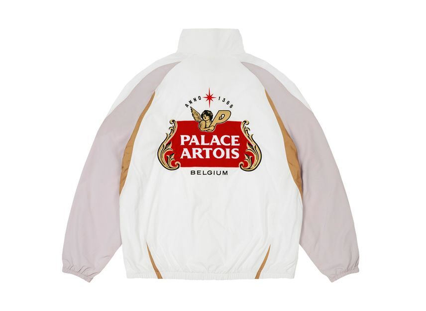 PALACE x Stella Artois Light Court Jacket Black White S-XL PALACE x Stella Artois Light Court Jacket Black White S-XL