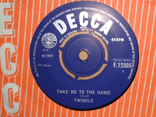 Twinkle - The End Of The World Decca 45 - Imagen 2 de 2