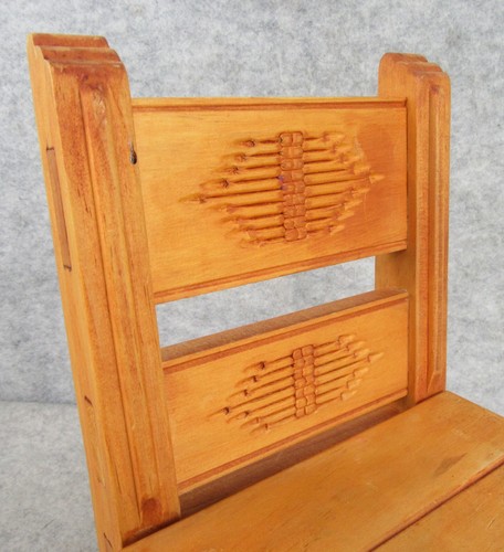 American Girl Doll JOSEFINA Wood Carved Southwestern Chair w Box - Imagen 14 de 24