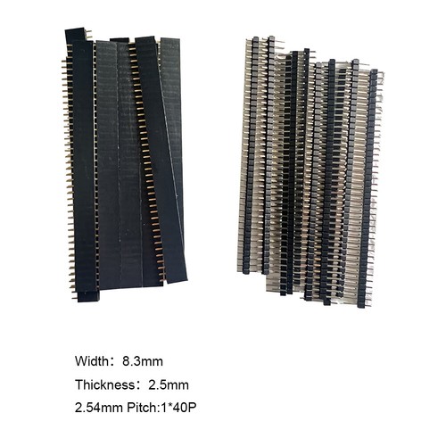 20Pcs 2.54mm 40Pin Breakable Pin Headers PCB JST Connector Strips for Arduino - Picture 9 of 9