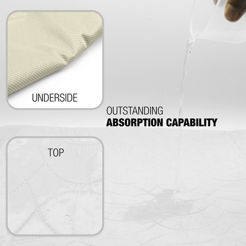 Pet Puppy Pads Washable Reusable Dog Anti-Slip Training Pee Pads Large 36x34 - Picture 4 of 6