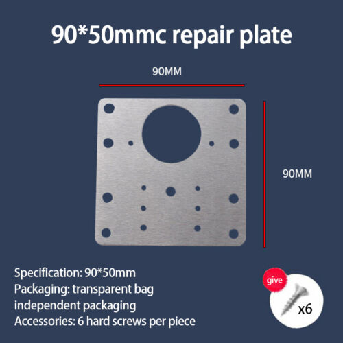 2-8pcs Repair Kitchen Cabinet Door Hinge Fixing Plate Cupboard Unit KIT + Screws - Picture 8 of 10