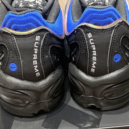 Supreme x Nike Air Max Tailwind 4 S 2019 Black Cobalt AT3854 001 Herren Größe 10 - Bild 7 von 9