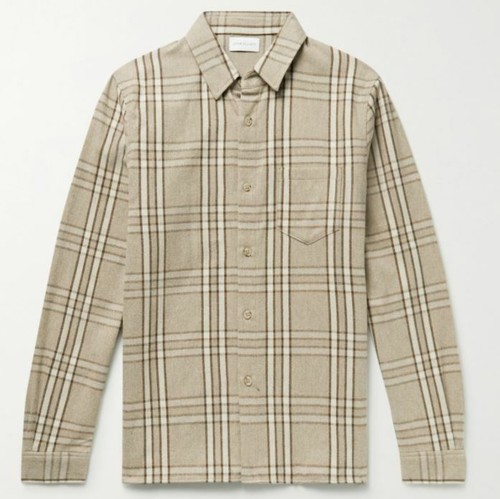 John Elliott Sly Straight Hem Beachwood Check Shirt Sz. 2 | Medium - Picture 2 of 10