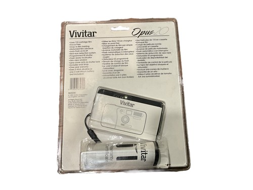 Vivitar Opus 20 Handflächengröße 110 Filmkamera selten neu versiegelt - Bild 2 von 3