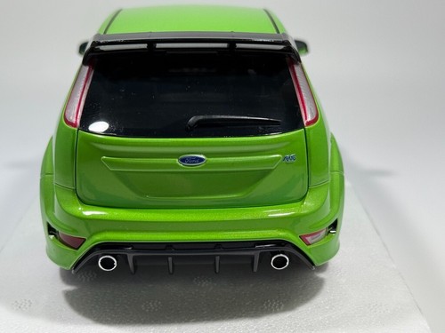 Ford Focus RS 2010 1/18 Minichamps escotilla verde metálico 100080001 vendedor de EE. UU. NUEVO EN CAJA - Imagen 10 de 16