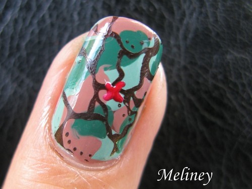 A51 Stamping Nail Art Image Plate Design Round XL Stencil metal - Foto 2 di 2