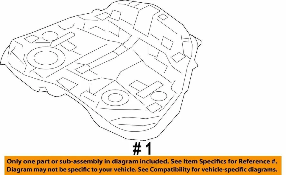 (LOCAL PICKUP ONLY) Fuel Tank Without Turbo Thru 07/15/09 Fits 08-10 IMPREZA 264 - Image 4 of 4