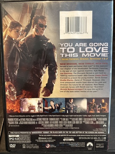 Terminator Genisys DVD Like New, Combine Shipping Available E8 - Picture 2 of 2