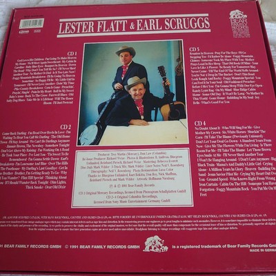 Flatt Scruggs 1948-1959 4 Sets | eBay