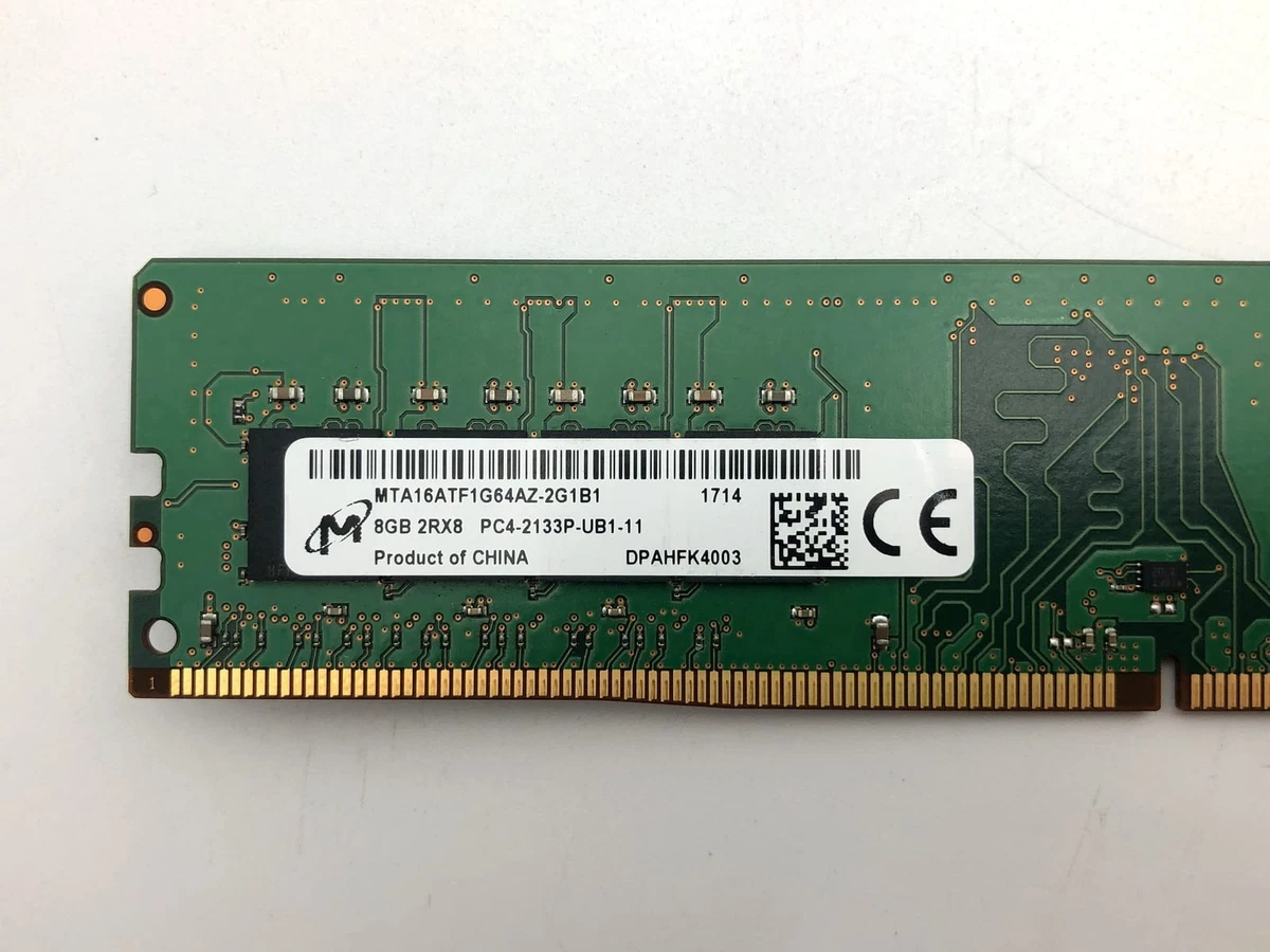 PC4-17000 (DDR4-2133) Bus Speed UDIMM Computer Memory (RAM) for