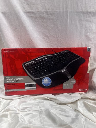 Microsoft Natural Ergonomic 4000 Model 1048 USB Przewodowa klawiatura NOWA ZAPIECZĘTOWANA